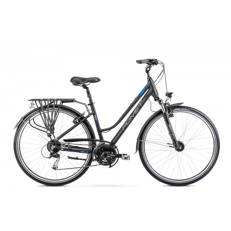 Trekingový bicykel 28 Romet Gazela 5 L 28" grafitovo modrý hliník 20"